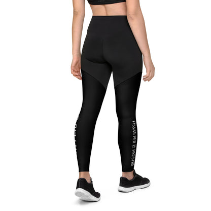 LEGGINGS TOTAL BLACK - GYM PERFORMANCE