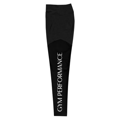 LEGGINGS TOTAL BLACK - GYM PERFORMANCE