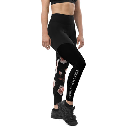 LEGGINGS ROSE - FISSATI